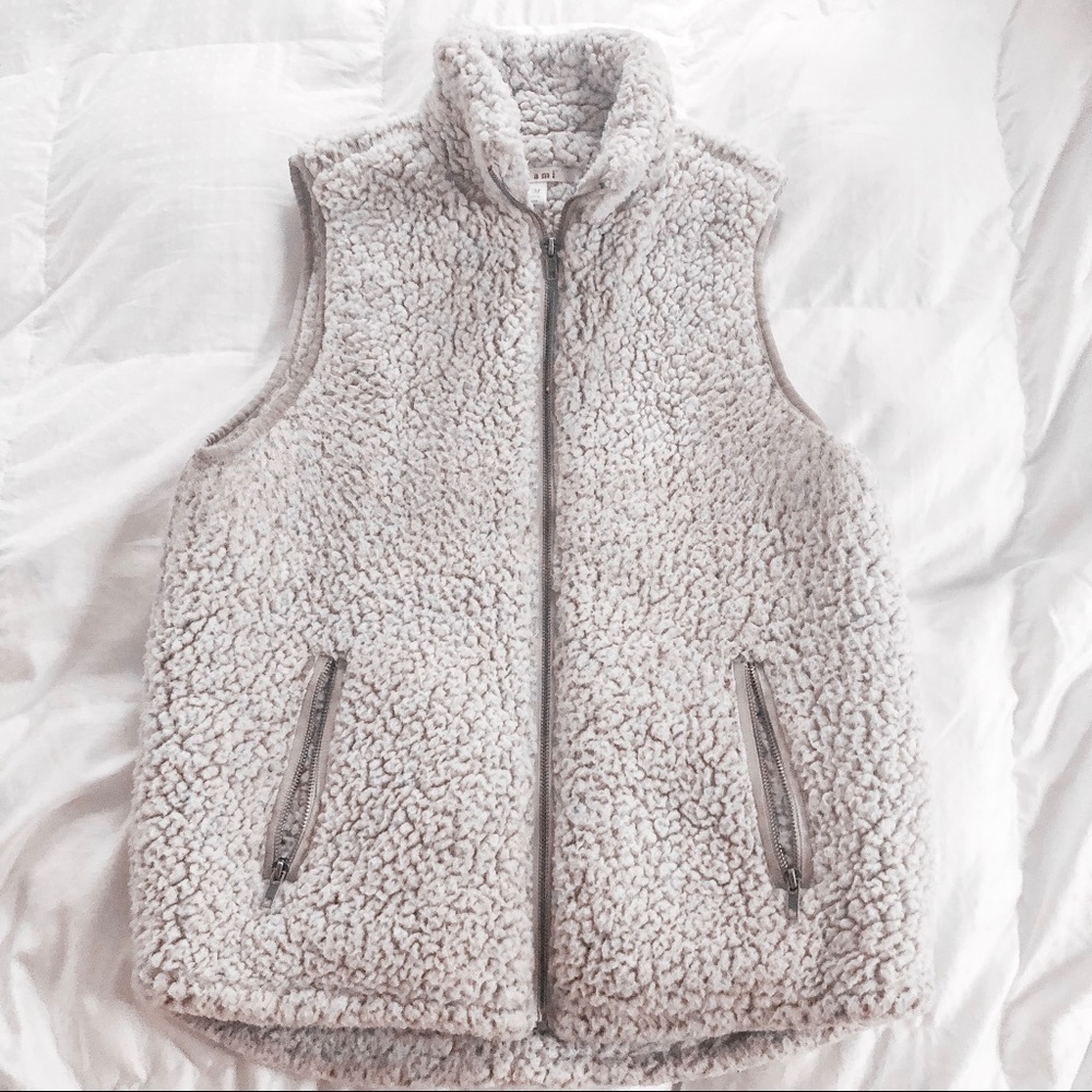 Sherpa Faux Fur vest